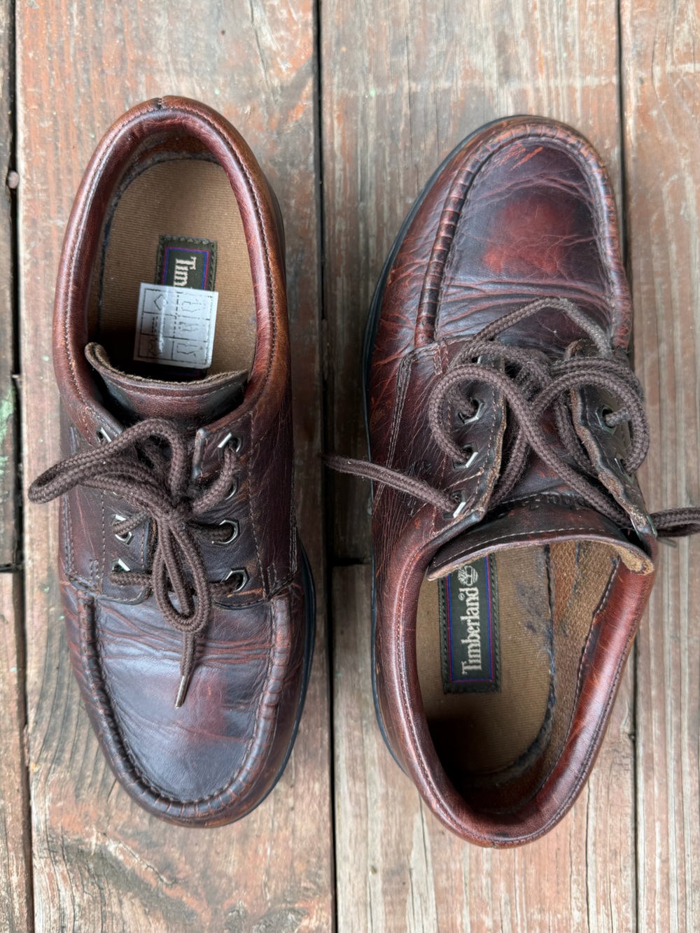 Vintage Timberland Leather lug sole oxfords  - Men’s 8.5 / Women’s 9.5/10 ish